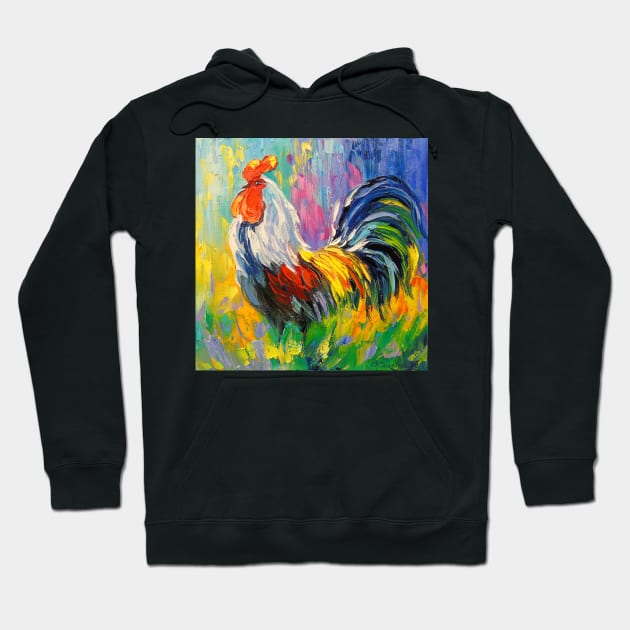 Rooster Hoodie by OLHADARCHUKART